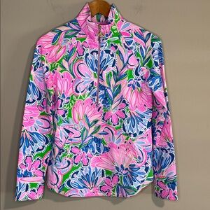Lilly Pulitzer Skipper pullover quarter zip top size XS